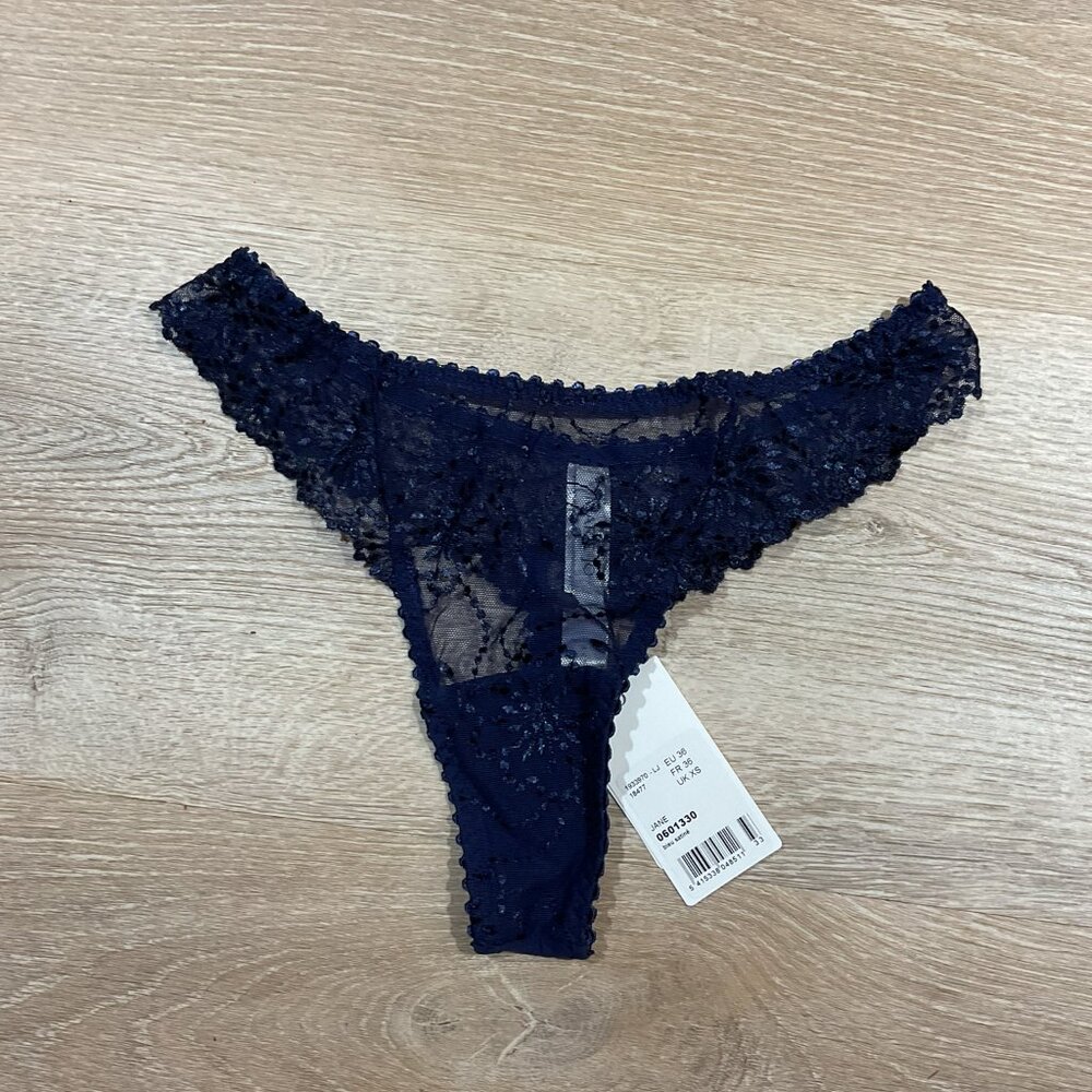 Marie Jo Jane Thong - Bleu Satine